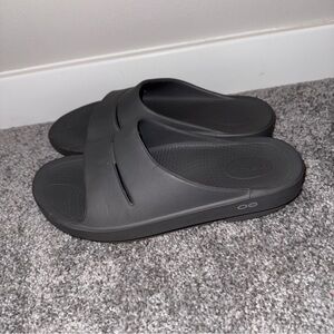 OOFOS Women's OOahh Slide - Gray size 10